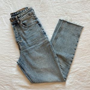 H&M high rise jeans